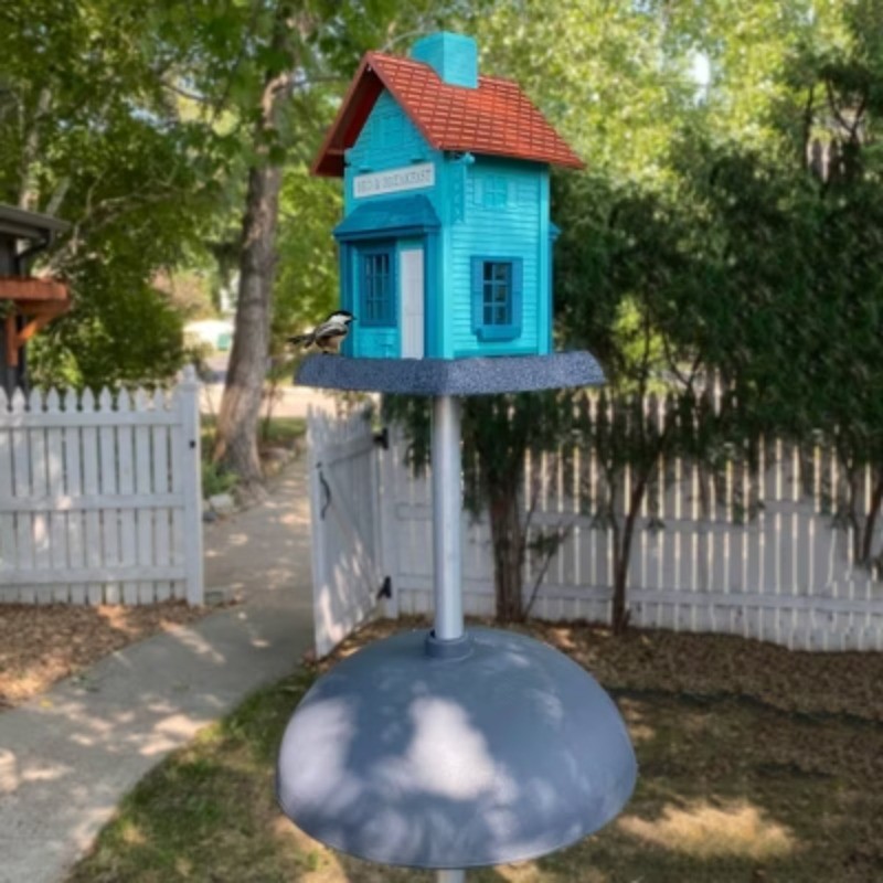 3pc Two Way Squirrel Baffle Bird Feeder Dome Cover