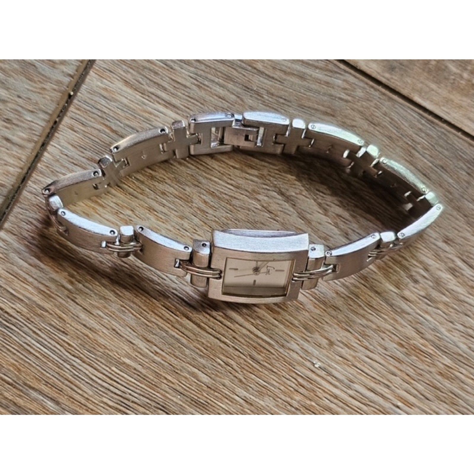 Limit Silver-Tone Square Dress Watch *untested*