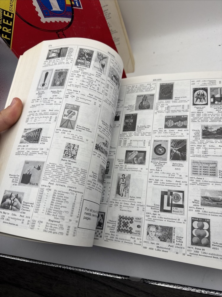 Scott 1980 Standard Postage Stamp Catalogue Vol 1-4 Complete Set