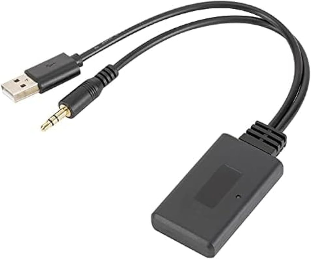 Wireless Bluetooth AUX Audio Receiver Adapter Car Universal Cable Music Player