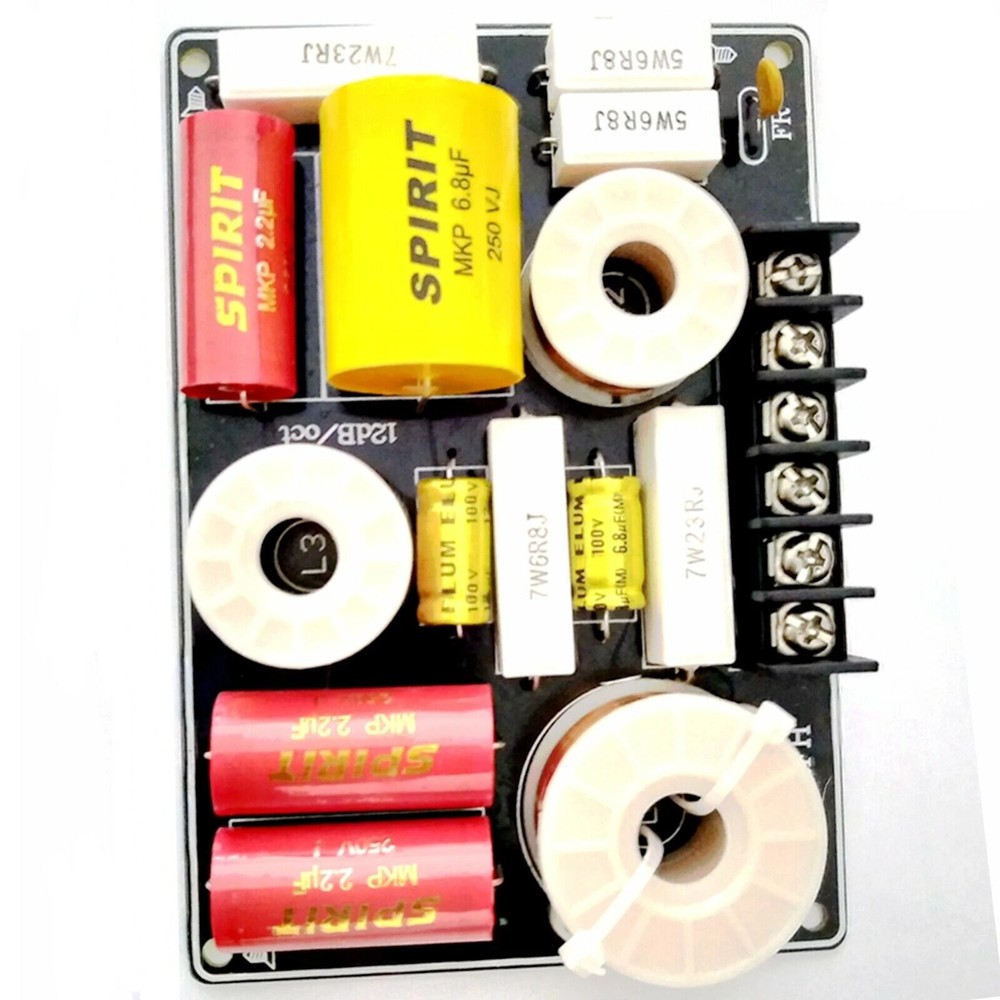 1pc 200W crossover filter 2-way 2-unit audio speaker crossover board