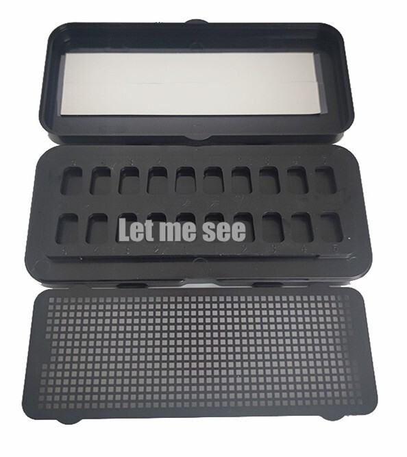 Dental Ceramic Veneers Storage Boxes Holder Case Veneer Pretreatment Patch Box