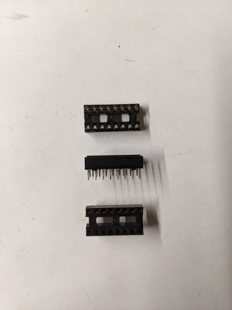 216-AG49D  16 PIN DIP IC SOCKET