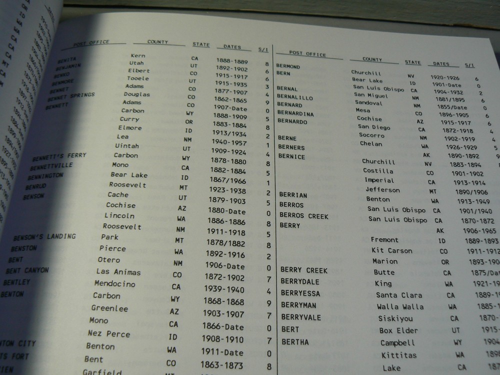 Western Post Offices Compiled by Richard Helbock Philatelic Philately Book