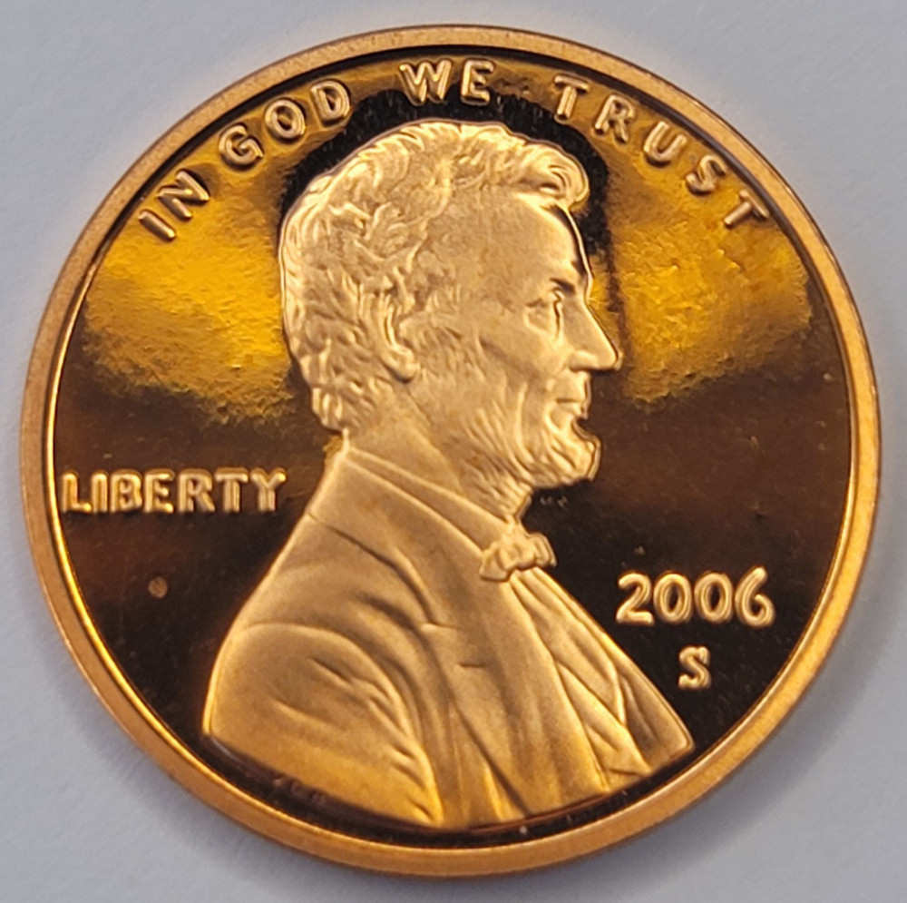 2006 S Proof DCAM Lincoln Memorial Cent