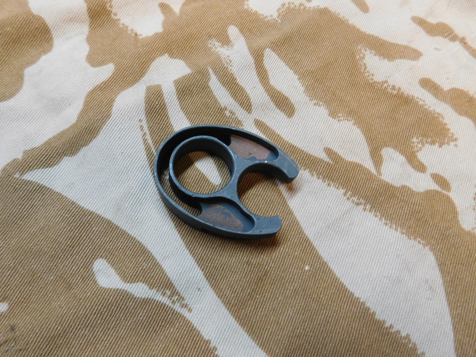 Used Lower Band for M1 Garand. Post War Flat Top W/ Roll Pin. Grey Parkerizing.