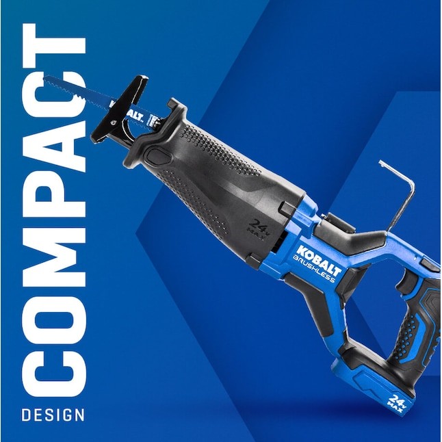 Kobalt 24-volt Variable Speed Brushless Cordless Reciprocating Saw