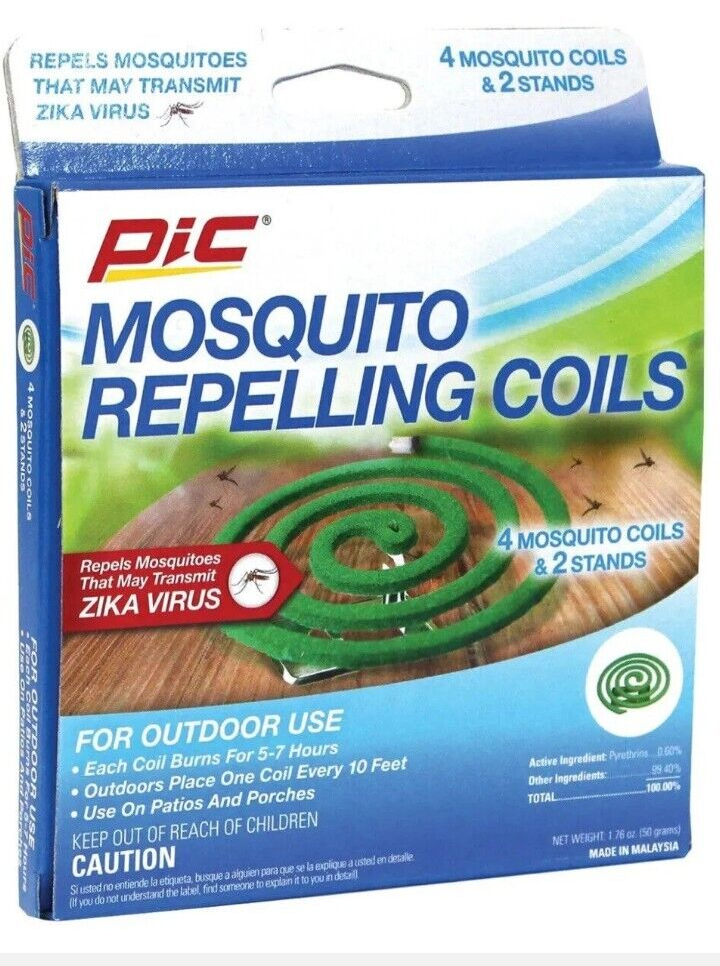 Mosq Repel Coils 4 Pk