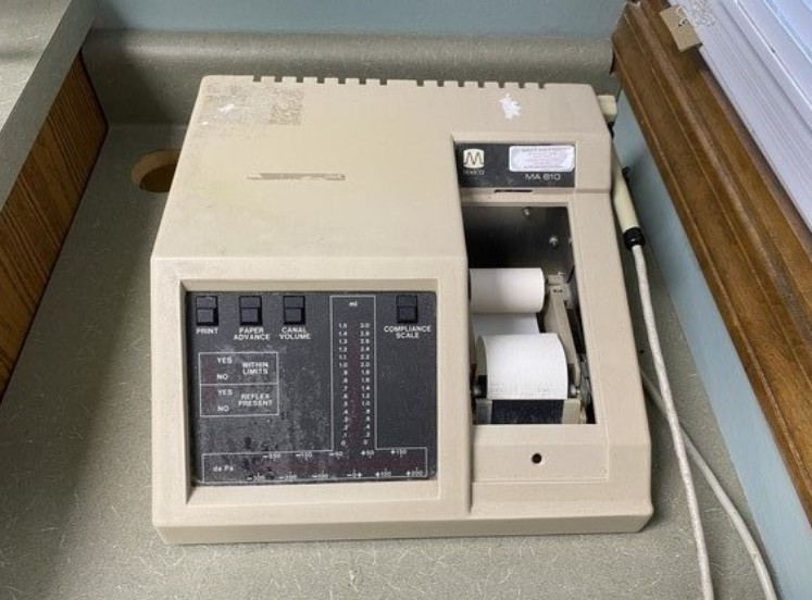 Maico MA610 Middle Ear Tester Tympanometry Analyzer Typanometer
