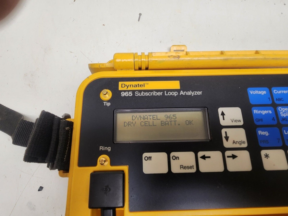 3M Dynatel 965 Subscriber Loop Analyzer & Butt Set for Line Testing