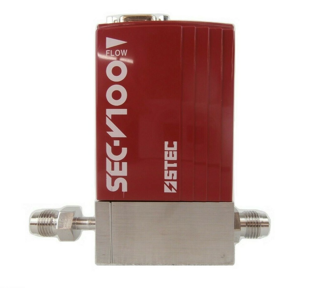 STEC SEC-V111DM Mass Flow Controller MFC SEC-V100 200 SCCM Ar Working Surplus