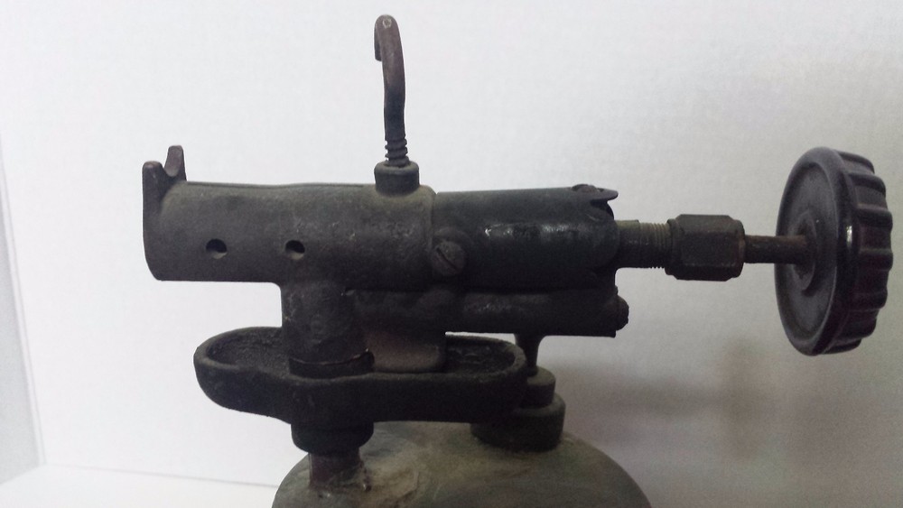 Antique brass blow torch