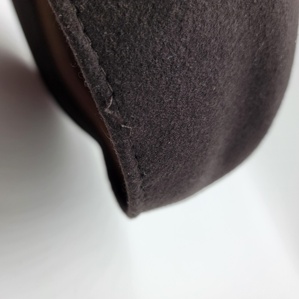 SCALA Wool Brown Wool Beret Hat Vtg