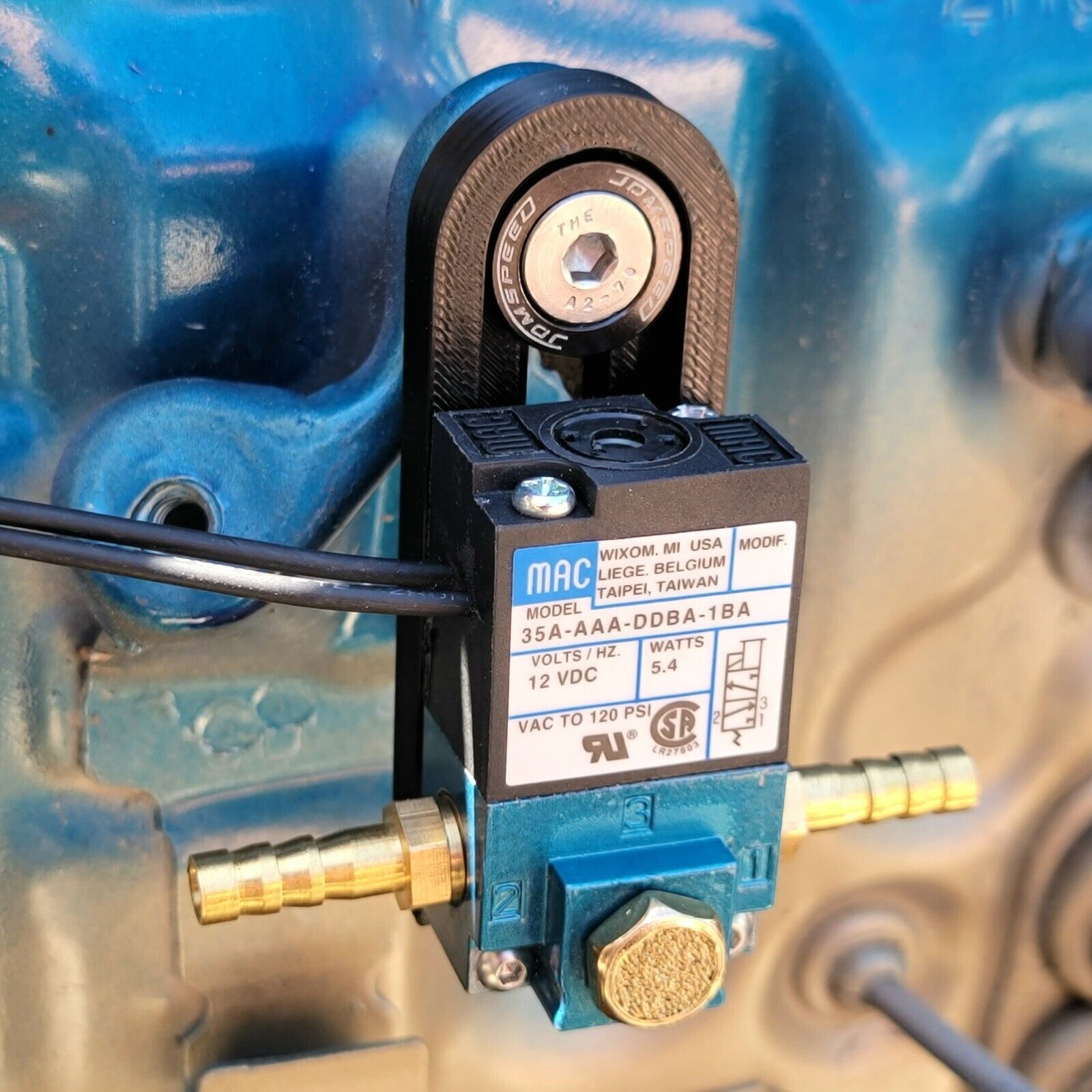 Mac Valve 3 OR 4 Port Boost Solenoid MOUNT BRACKET ONLY ebcs FIT 18mm Dress Up