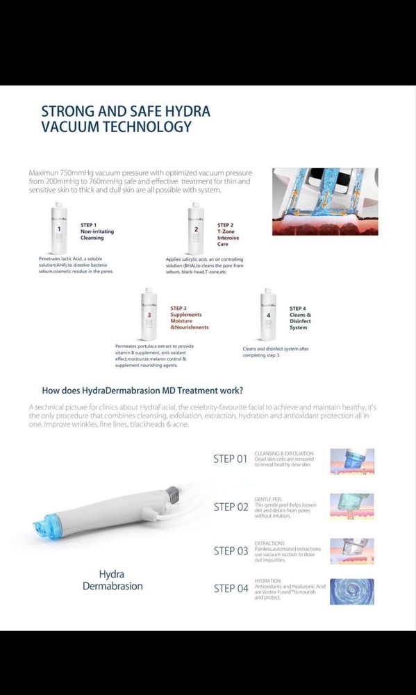 Hydrafacial Machine 9 in 1