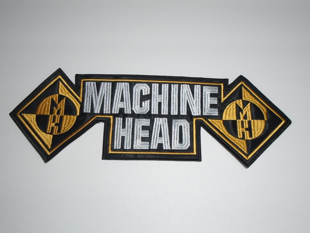 MACHINE HEAD EMBROIDERED BACK PATCH