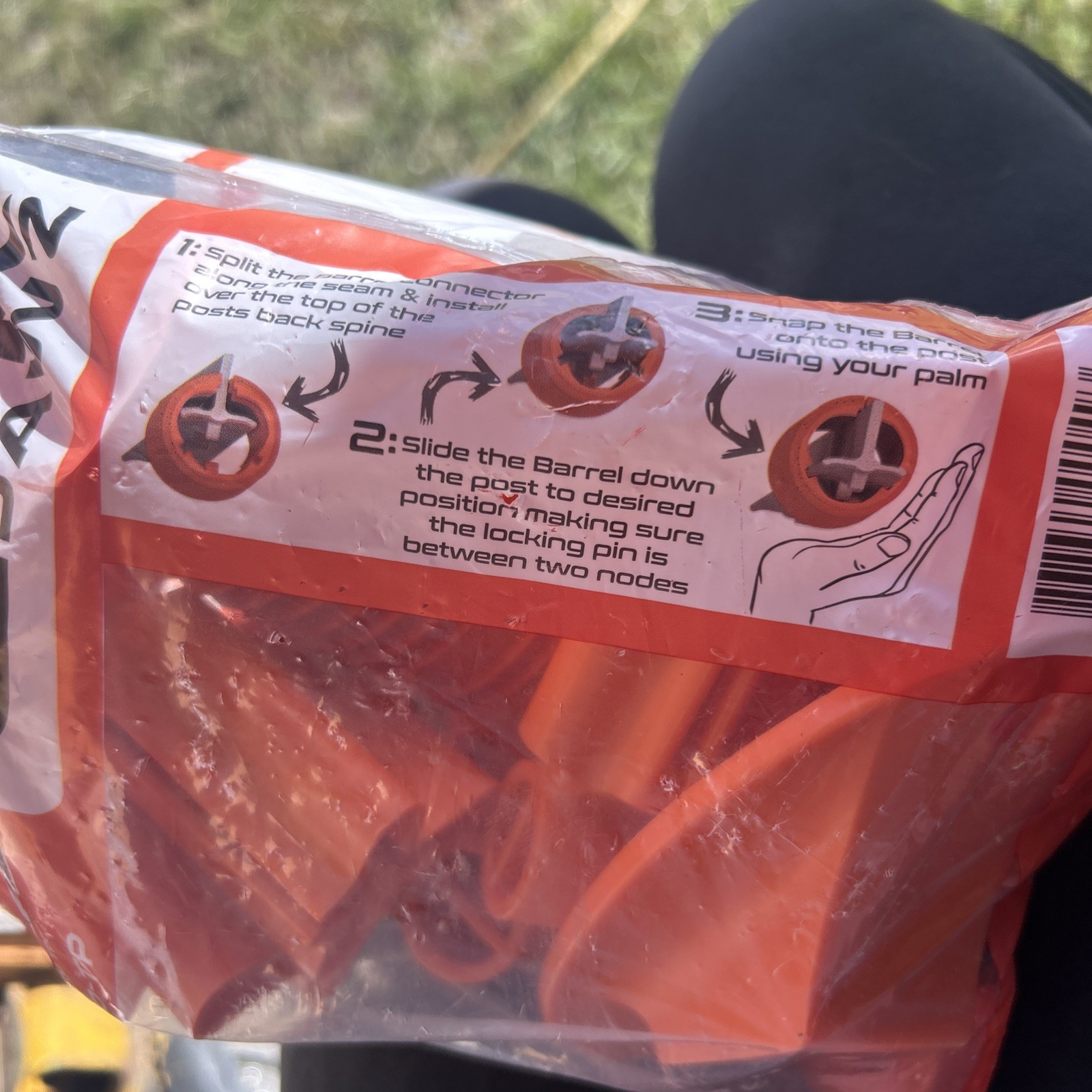 Lock Jawz CB-360-TP T-Post Corner Brace Kit for Fencing