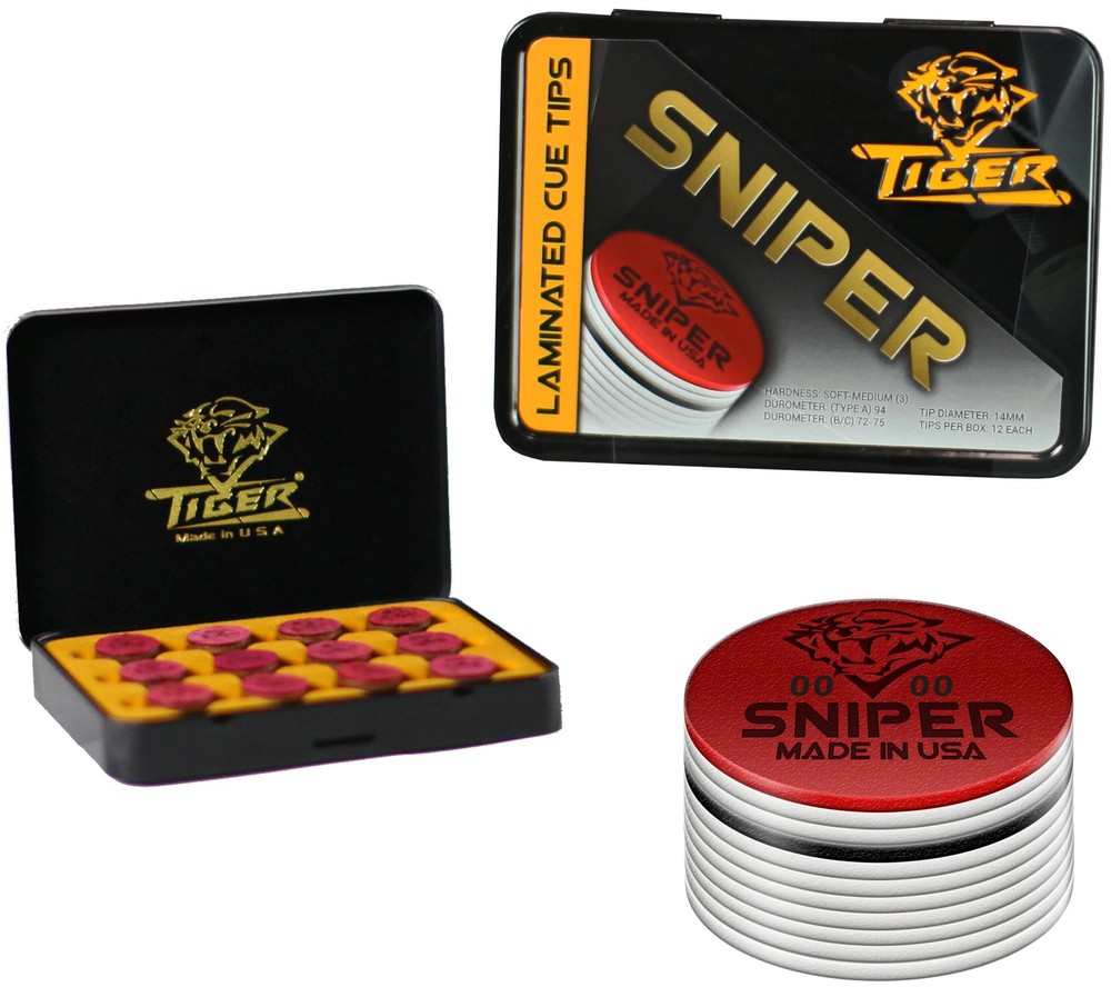 Tiger Sniper Cue Tip Soft Medium