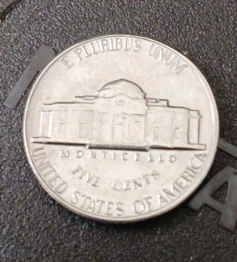 Mint Mark Jefferson Nickel.