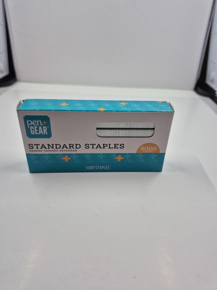 Pen + Gear Standard Staples 5000 Count per Box