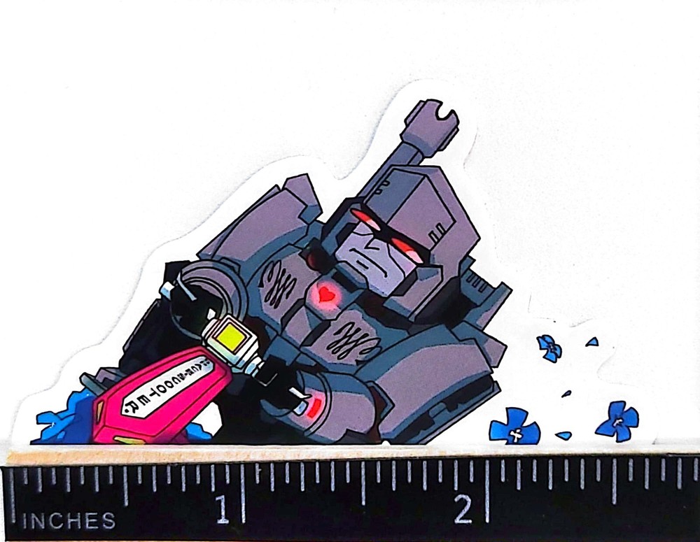Transformers Megatron Water Resistant Sticker