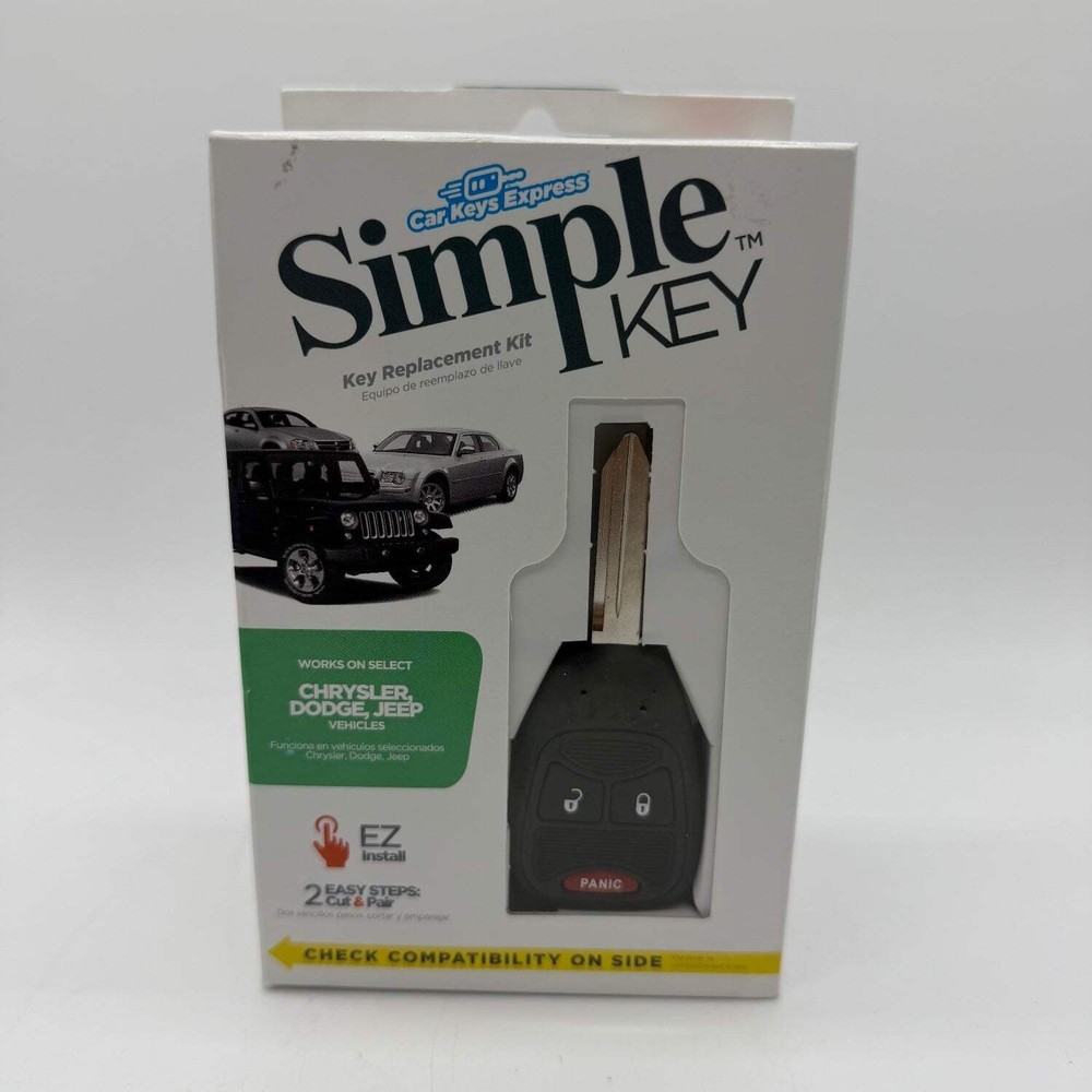 New Car Keys Express Simple Key Key Replacement Kit CDRH-E3ZOSK