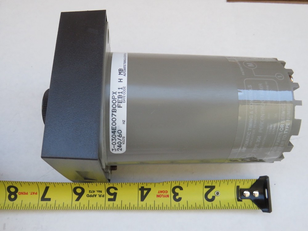 ATC timer control Percentage % 60 Seconds 30304E007B009X 304E Repeat Cycle