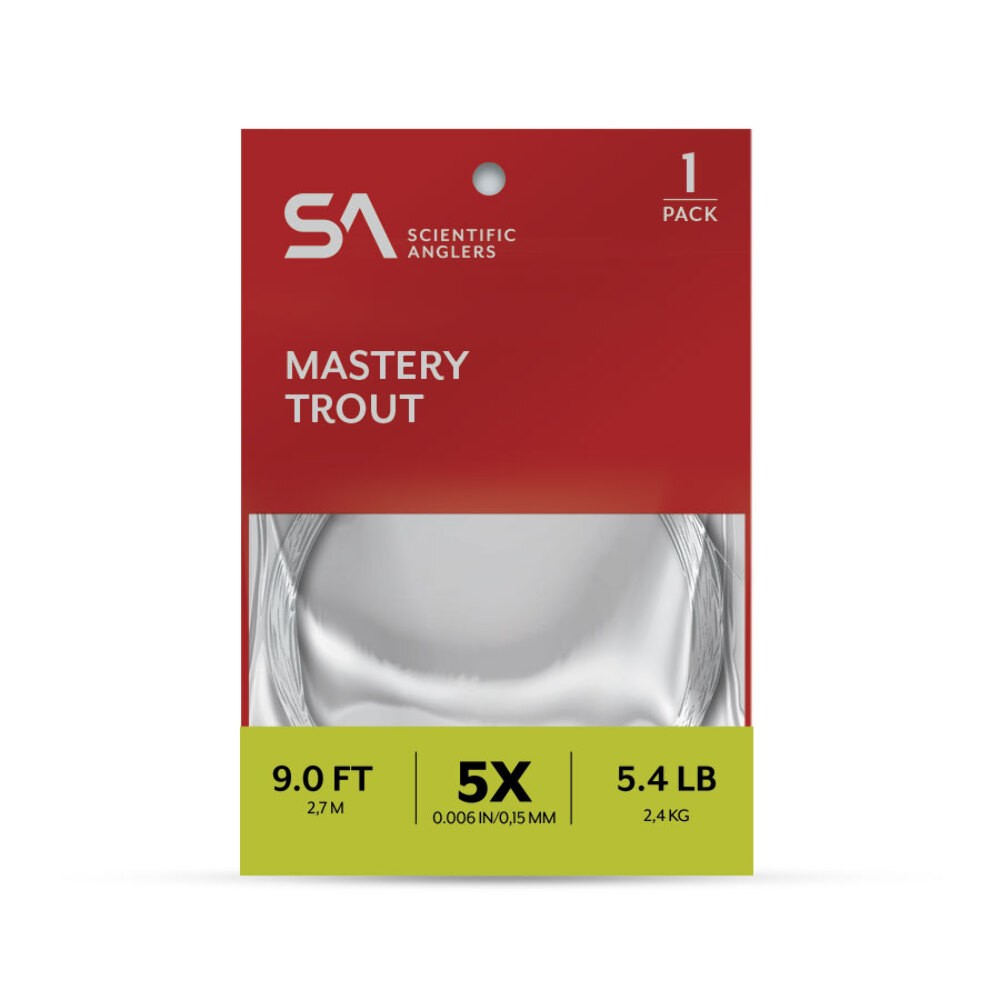 Scientific Anglers Mastery Trout Leader 1 Pack