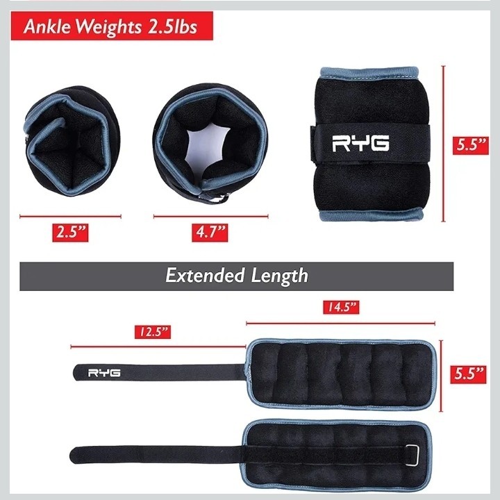 RYG Plyo Step/Riser Set Puzzle Locking Design, Bands, Rope, Ankle Weights