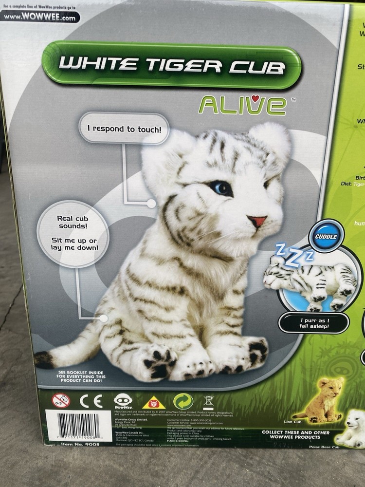 WowWee White Tiger Cub 2007 Japan
