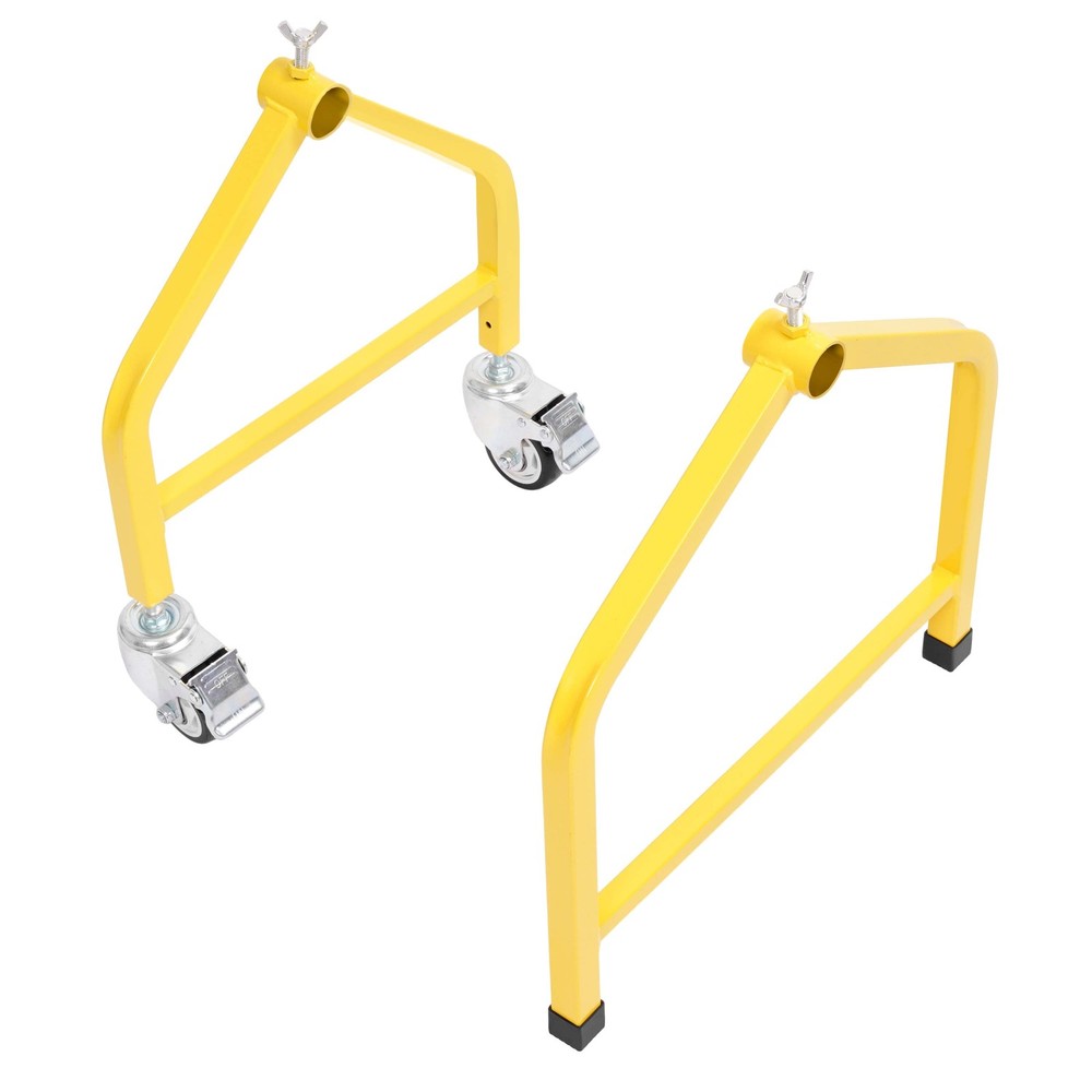 Universal Wire Spool Rack Holder on Wheel Dispenser Electrical Wire Pulling Rack