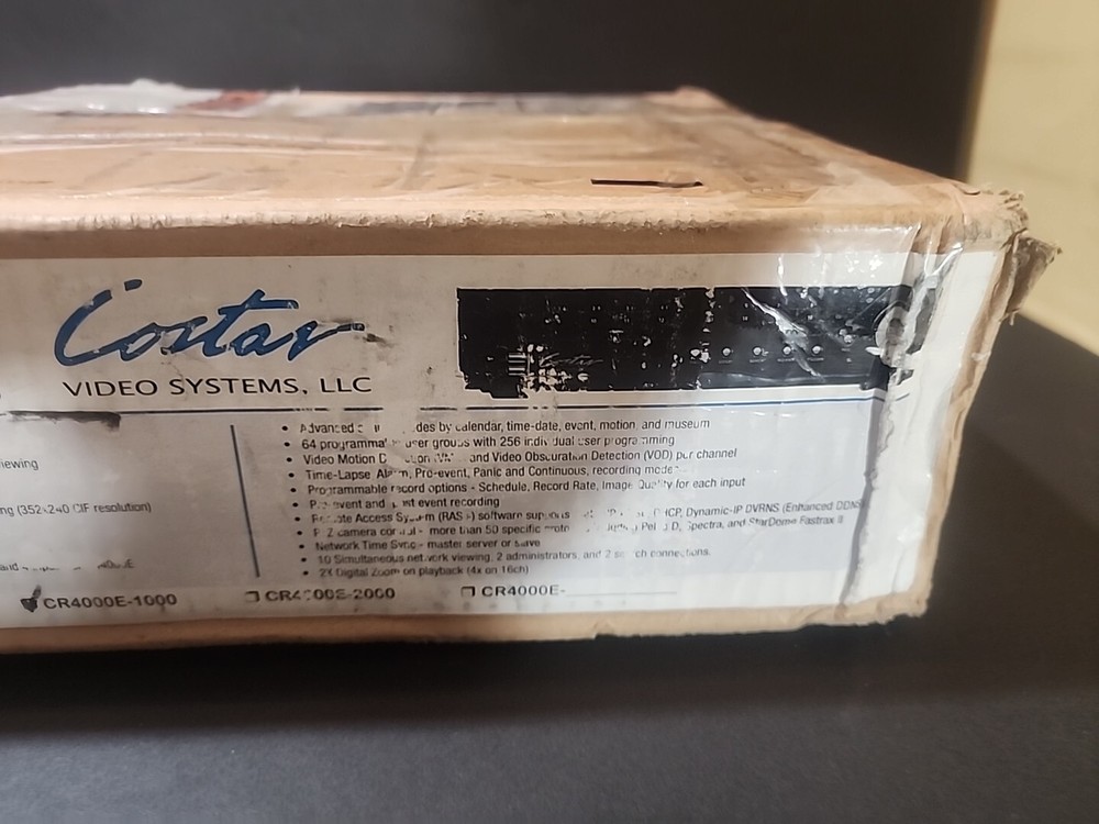 CR-E Series Compact Embedded 4-Channel Digital Recorder CR4000E-1000