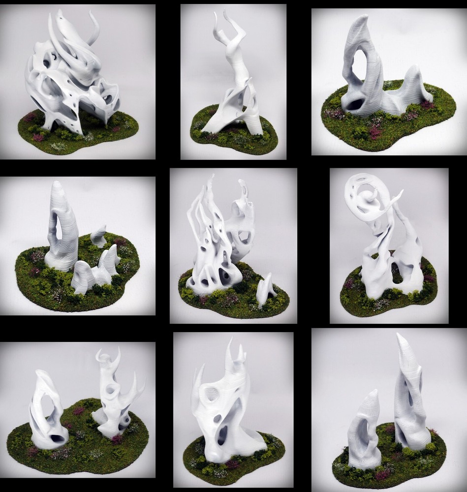 Ghost Stone Deluxe Bundle (Large)- Tabletop Wargaming D&D 3D scatter terrain