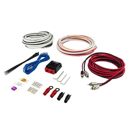 DS18 Hydro Power Amplifier Install Kit - 4Ga MOFCKIT4