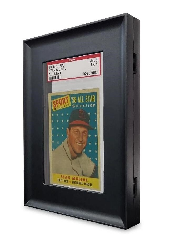 1 New BCW Interlocking Graded Card Display Frame Gift Idea Hold PSA BGS SGC More