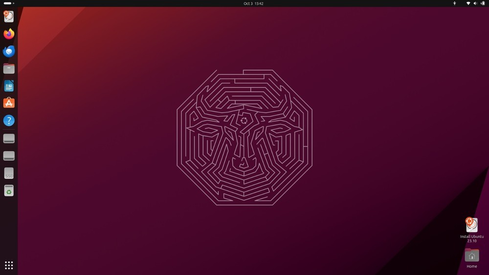 Linux Ubuntu 23.10 - 16 GB BOOTABLE USB