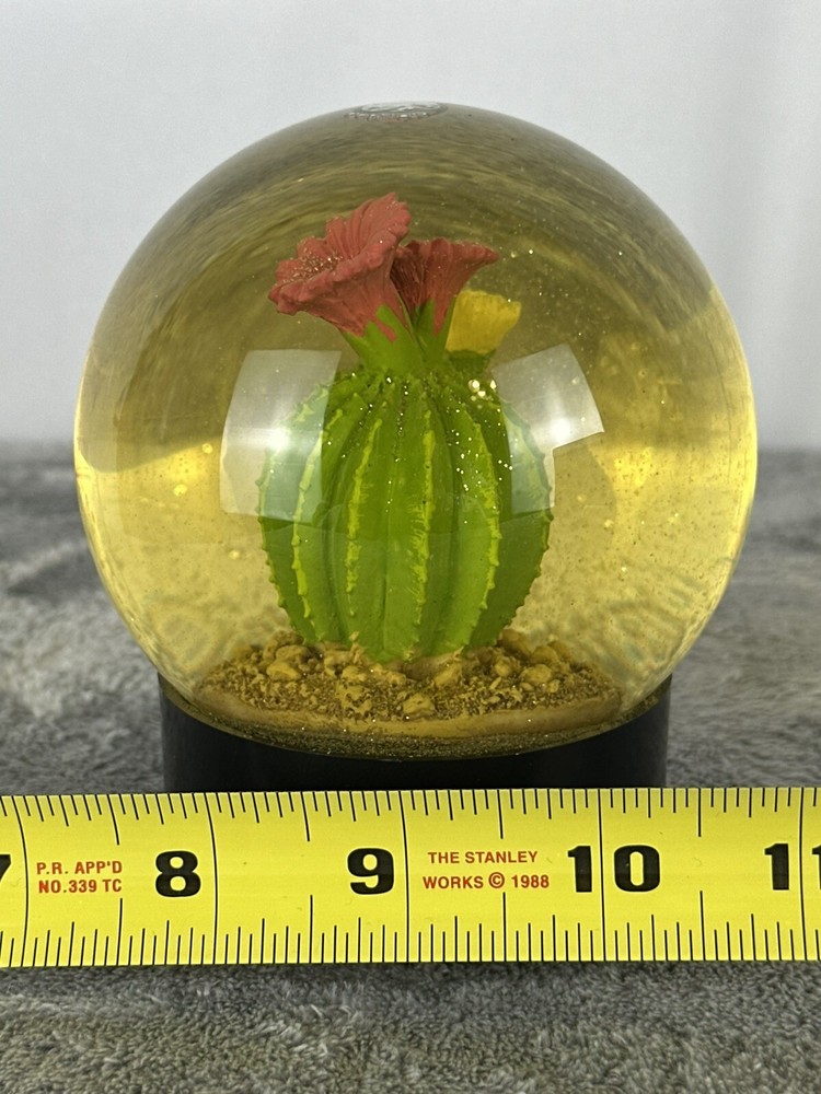 Cactus Glitter Snow globe