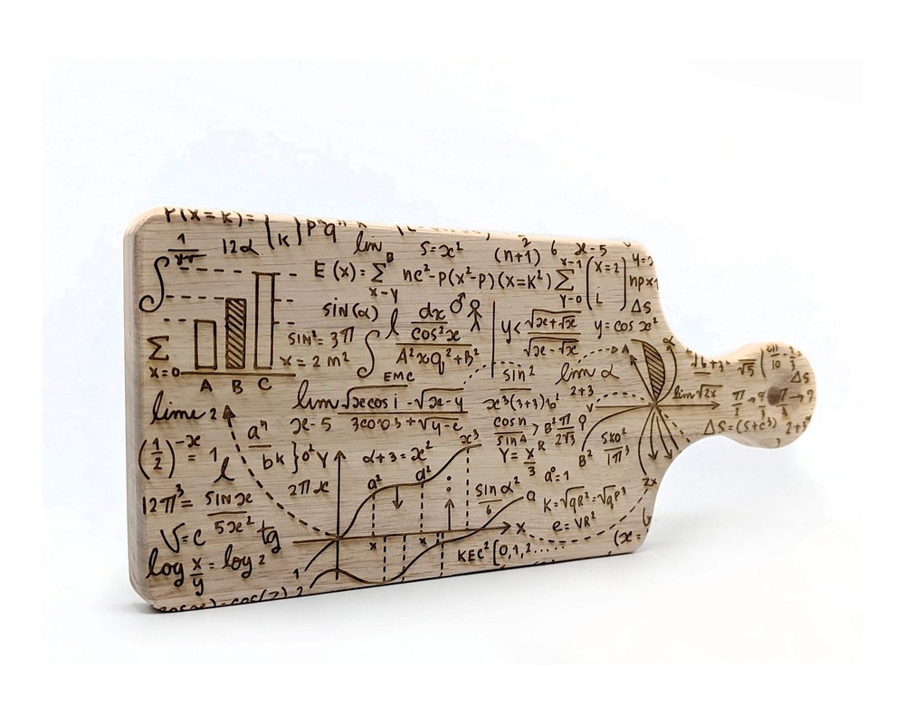 MATH EQUATIONS Cutting Board