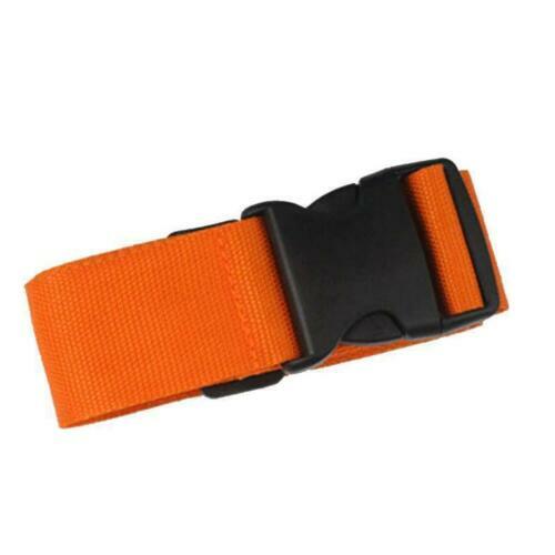 Adjustable Luggage Straps Tie Down Belt Baggage Colorful Buckle Lock Practical