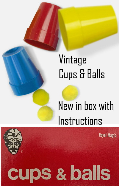 CUPS AND BALLS - ROYAL MAGIC - CLASSIC CLOSE UP MAGIC