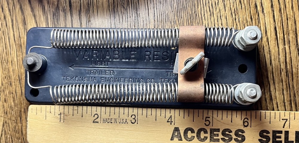 Tekonsha variable resistor fingertip adjustment No.2012 do not know if it work