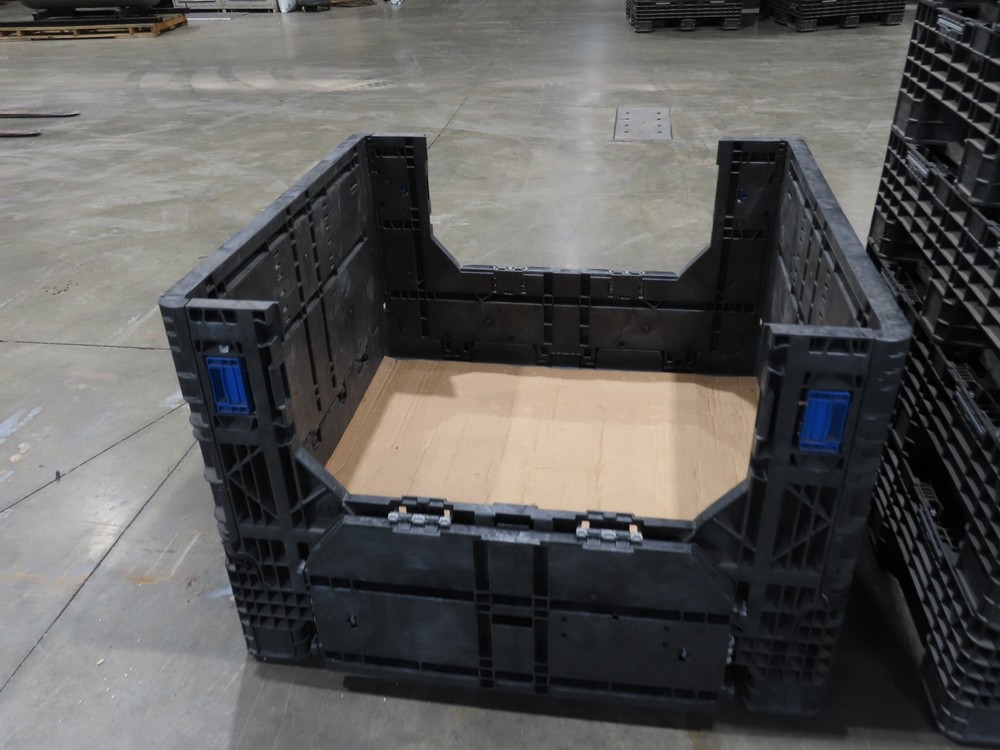 Orbis BulkPak Collapsible Bulk Container Bin 28.7 cu-ft 48 x 44.5" Stackable