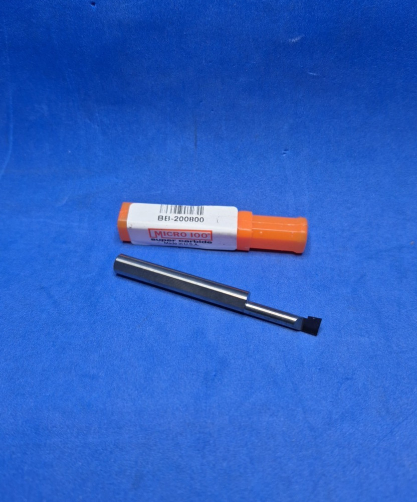 Micro 100 Solid Carbide Boring Bar BB-200800