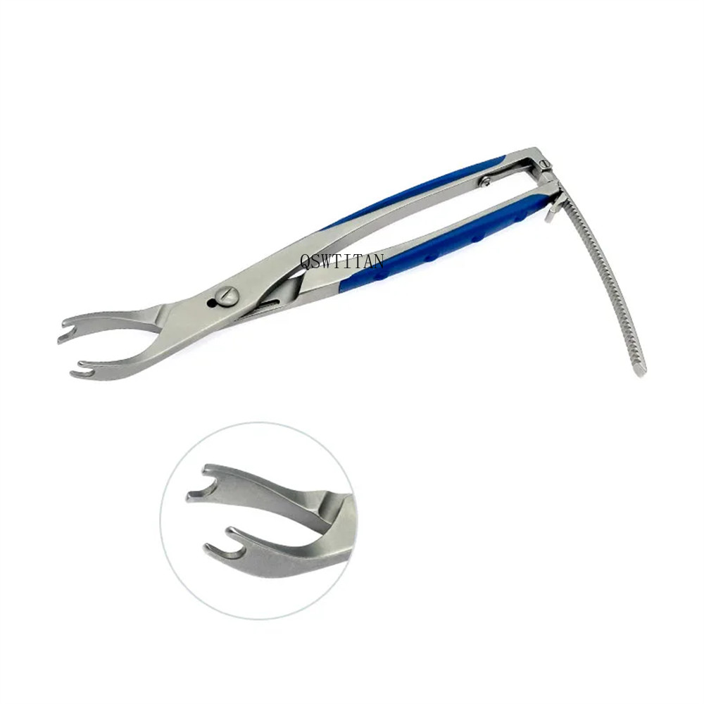 Rod Compression Forceps Silicone Handle Spinal Orthopedics Surgical Instruments