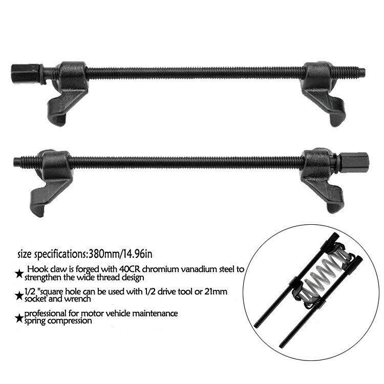 Coil Spring Strut Shock Compressors Remove Install Suspension Tool Assembly Kit