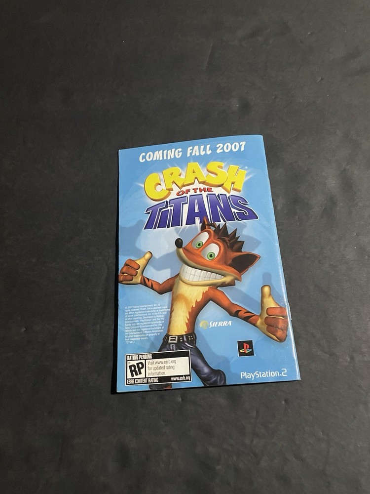 crash nitro kart ps2 manual Only