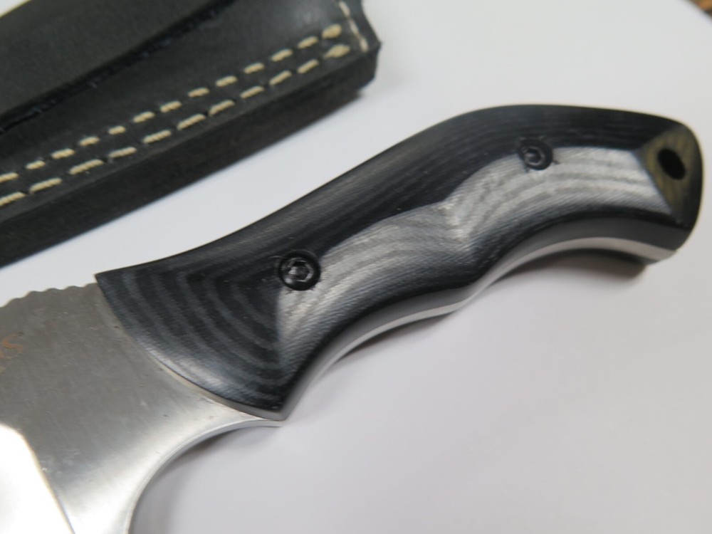 Camillus Titanium 7" KNIFE W/ SHEATH NICE