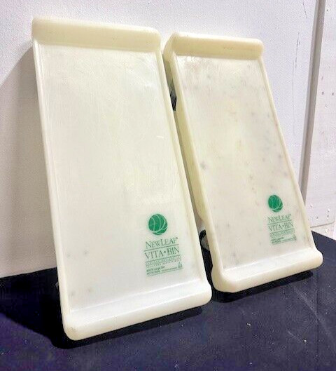 LOT OF 2 "NLD 2175" MOBILE MOVING DOLLY FOR NEW LEAF VITA BINS