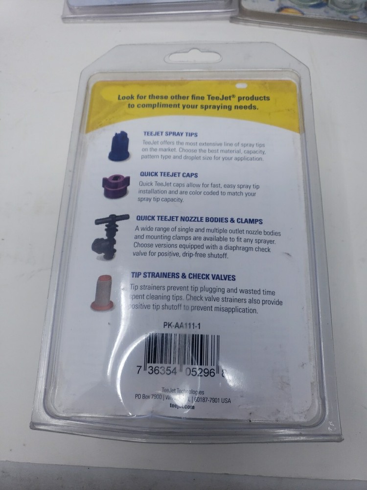 TeeJet Vari-Space Clamp AA111-1 2pk 4ct