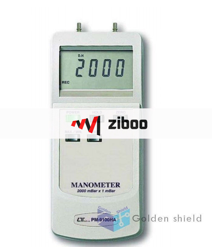 LUTRON PM-9100HA Manometer 2000 mbar,differential input New✦Kd